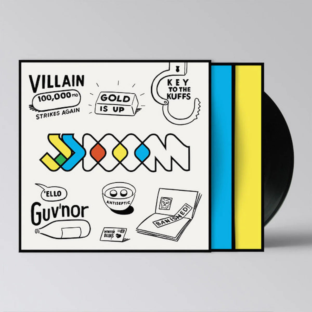 JJ DOOM - KEYS TO THE KUFFS 2LP