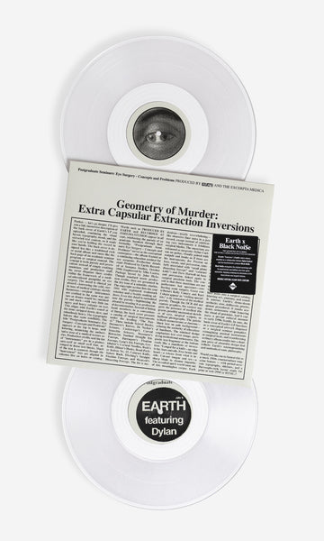 EARTH X BLACK NOISE - GEOMETRY OF MURDER: EXTRA CAPSULAR EXTRACTION INVERSIONS(CRYSTAL CLEAR VINYL) 2LP