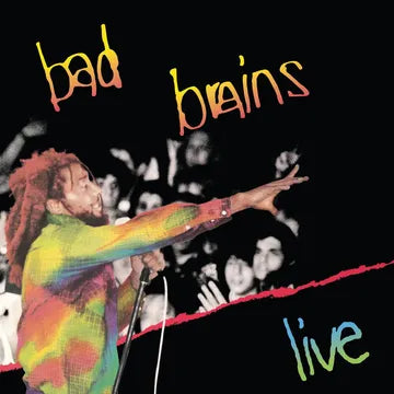 BAD BRAINS - LIVE LP(SOLAR FLARE COLOURED VINYL)
