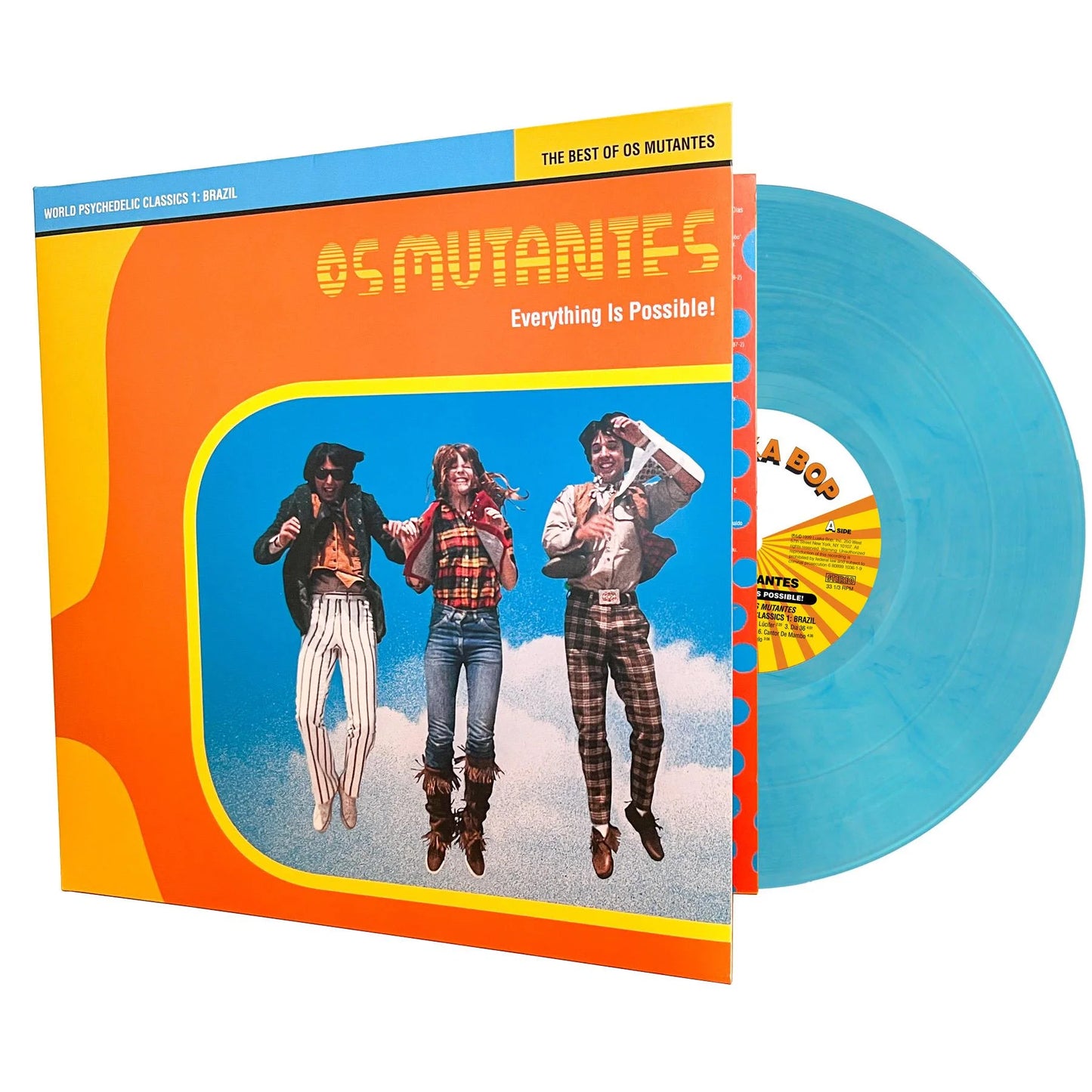 OS MUTANTES - EVERYTHING IS POSSIBLE! THE BEST OF OS MUTANTES - WORLD PSYCHEDELIC CLASSICS 1 (CRYSTAL BLUE COLOURED VINYL)