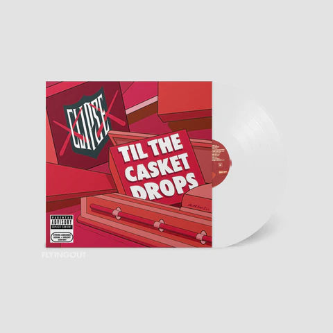 CLIPSE - TIL THE CASKET DROPS(WHITE VINYL)