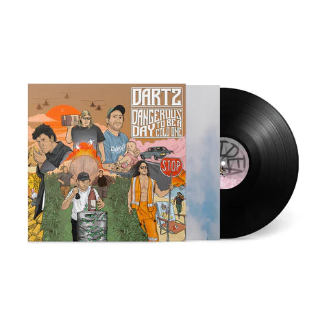 DARTZ - DANGEROUS DAY TO BE A COLD ONE(BLACK VINYL)