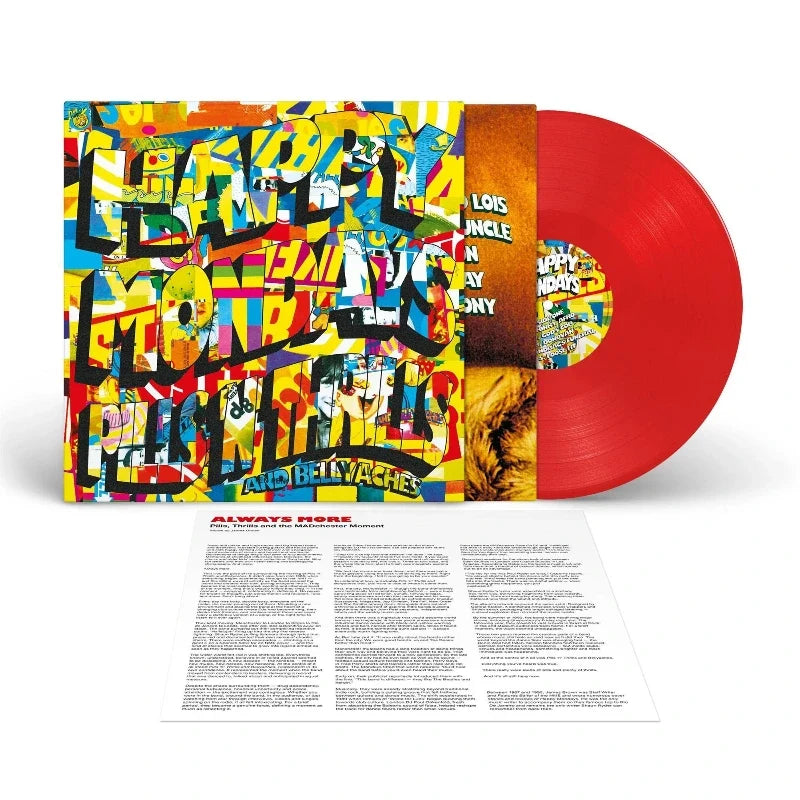 HAPPY MONDAY’S PILLS, THRILLS AND BELLYACHES(2026 EDITION RED COLOURED VINYL)