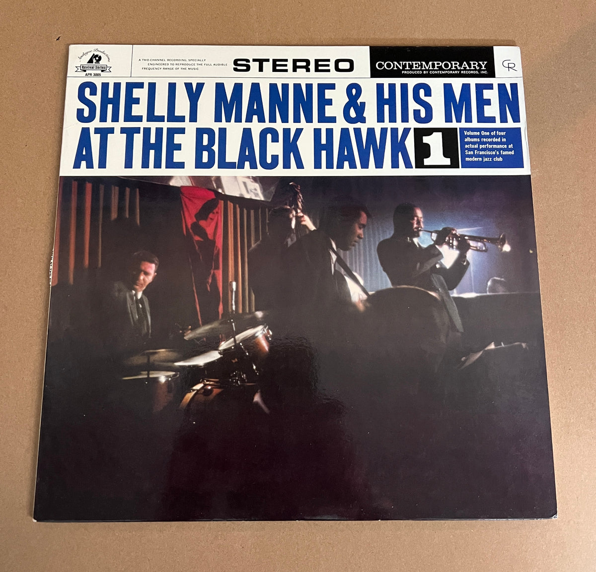 SHELLY MANNE & HIS MEN AT THE BLACK HAWK - VOL.1 SLEEVE - NM / VINYL - NM
