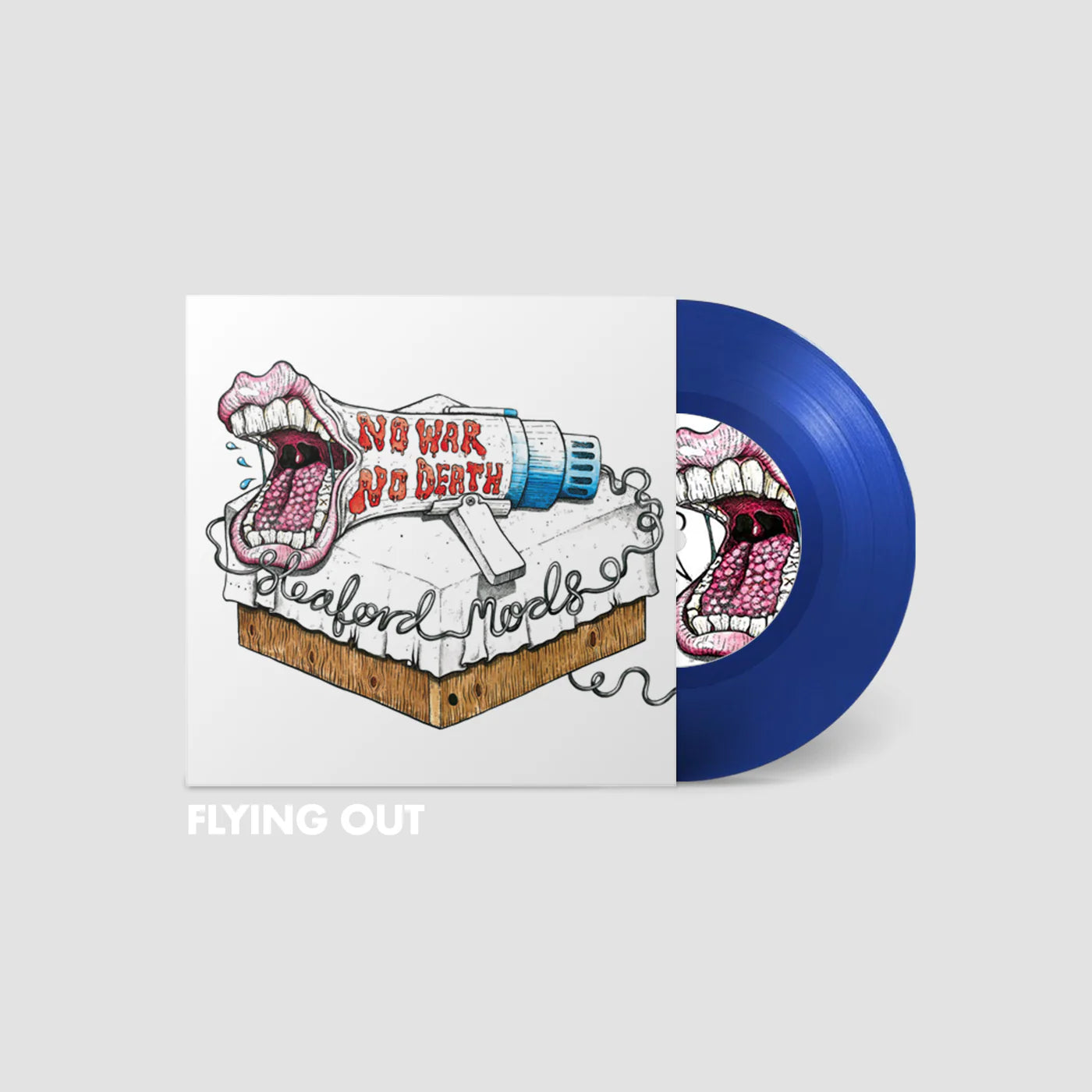 SLEAFORD MODS - MEGATON 7”(INDIE EXCLUSIVE BLUE VINYL)