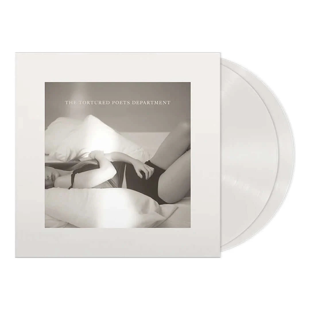 TAYLOR SWIFT - THE TORTURED POETS DEPARTMENT(MANUSCRIPT VERSION GHOSTED WHITE COLOURED VINYL) 2LP
