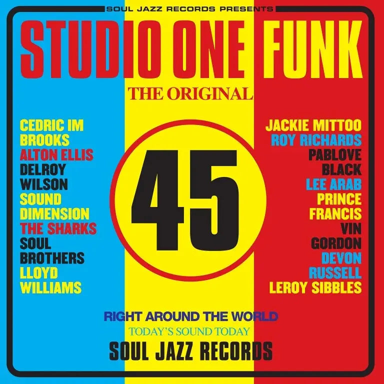 VARIOUS ARTISTS - STUDIO ONE FUNK(CLEAR COLOURED VINYL) 2LP