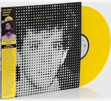LOU REED - WORDS & MUSIC, MAY1965(YELLOW VINYL)
