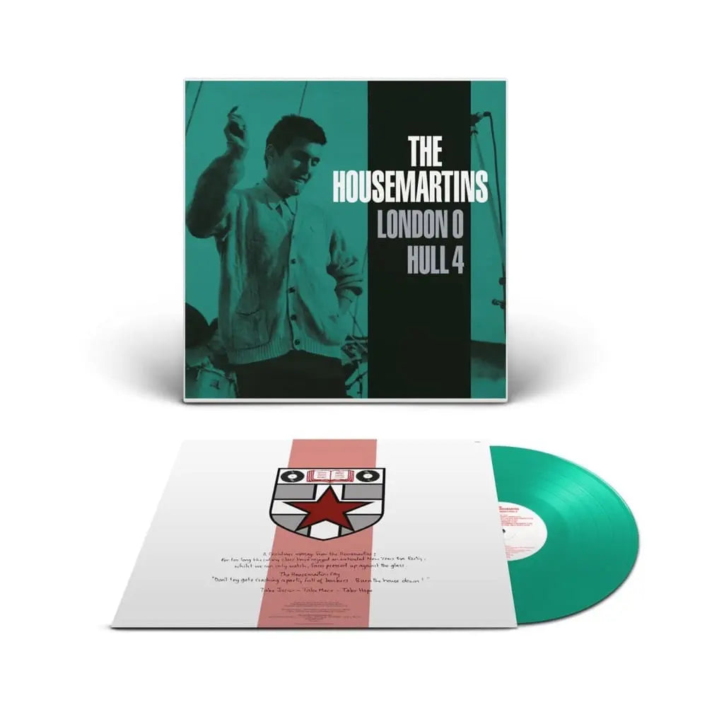 THE HOUSEMARTINS - LONDON 0 HULL 4(LTD EDITION MINT GREEN COLOURED VINYL)