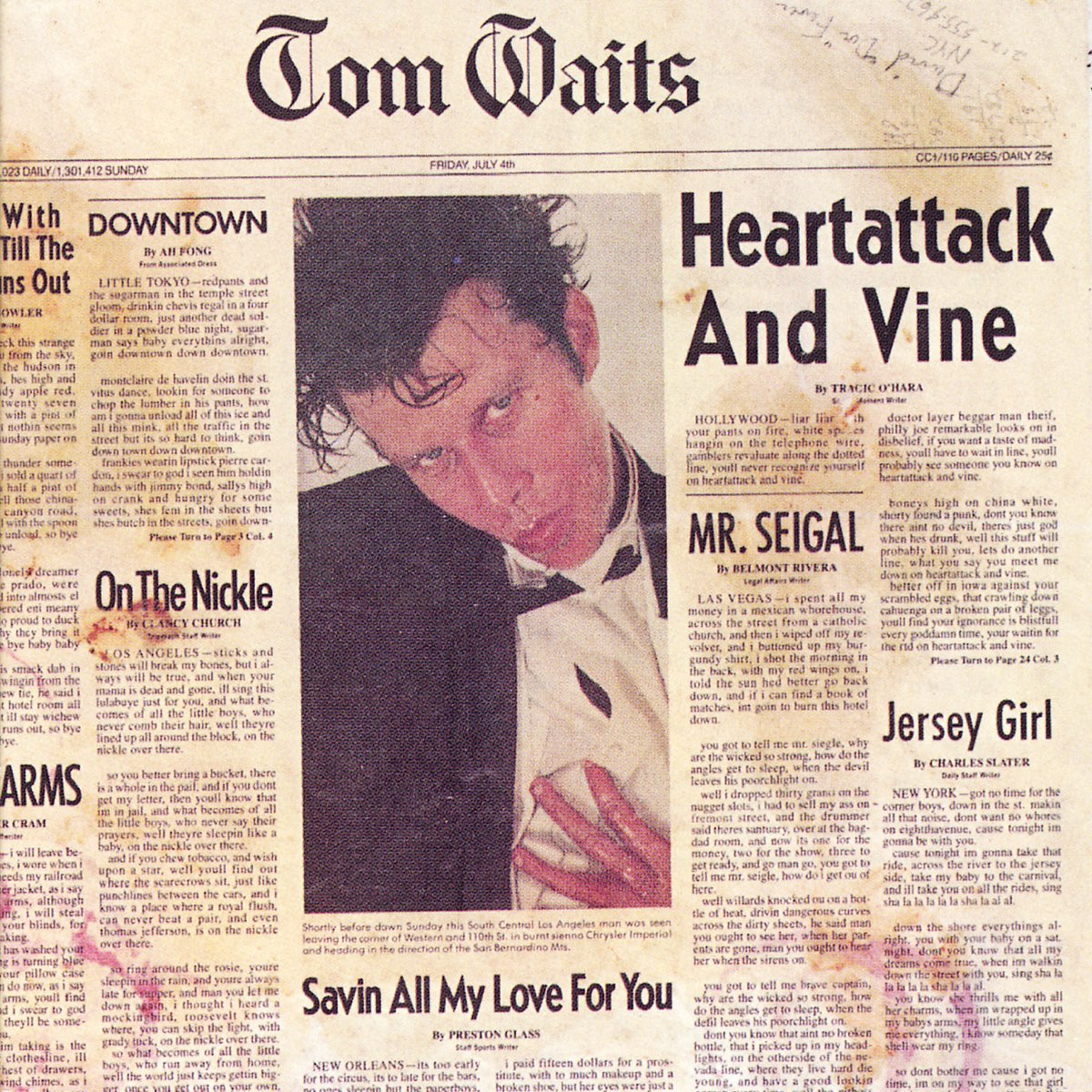 TOM WAITS - HEART ATTACK AND VINE