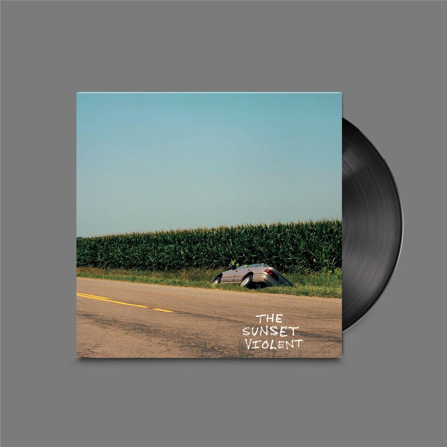 MOUNT KIMBIE - THE SUNSET VIOLENT(STANDARD EDITION) BLACK COLOURED VINYL)