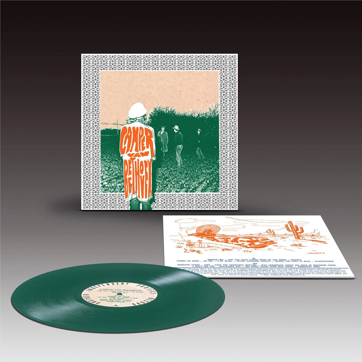 CAMPER VAN BEETHOVEN - TELEPHONE FREE LANDSLIDE VICTORY(40TH ANNIVERSARY EDITION GREEN COLOURED VINYL)