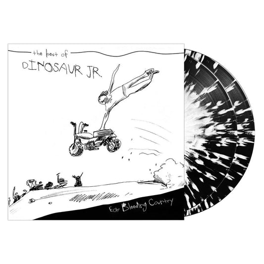 DINOSAUR JR - EAR BLEEDING COUNTRY(BLACK & WHITE SPLATTER) 2LP