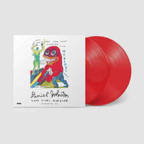 DANIEL JOHNSTON - LOVE LIVES FOREVER(BBC SESSIONS 2003-2001) RED VINYL 2LP