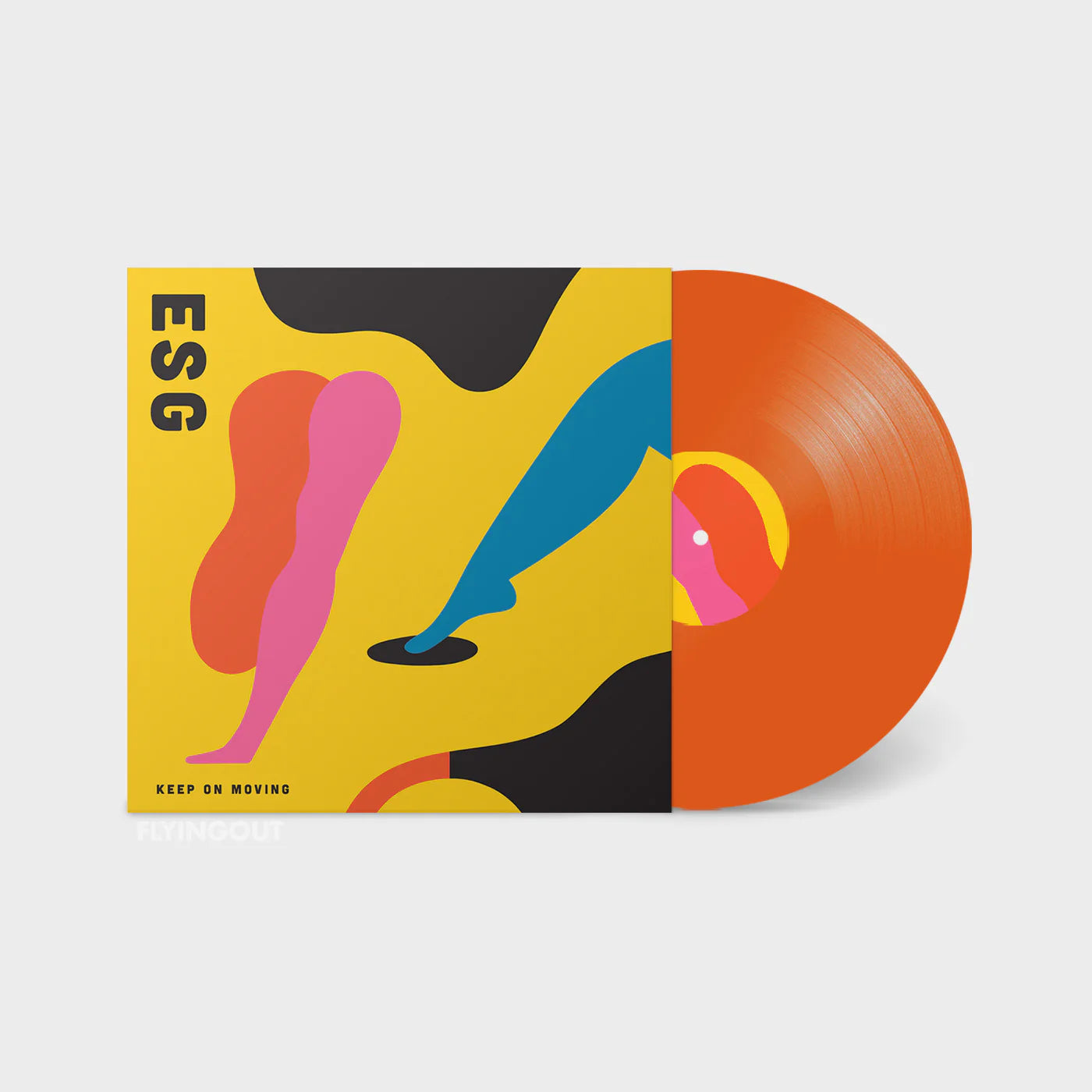 ESG - KEEP ON MOVING(NEON ORANGE VINYL)