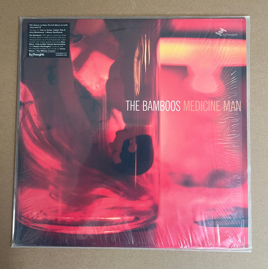 THE BAMBOOS - MEDICINE MAN(HARD TO FIND FIFTH ALBUM) SLEEVE - M / RECORD - M