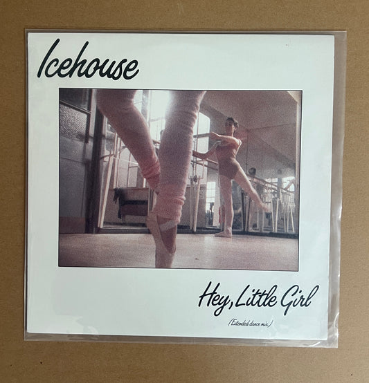 ICEHOUSE - HEY, LITTLE GIRL(RARE 12” PRESSING ON REGULAR RECORDS)SLEEVE - NM / RECORD - NM