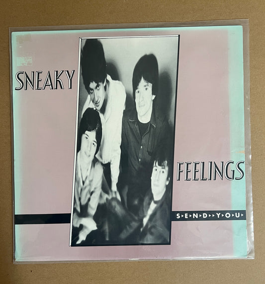 SNEAKY FEELINGS - SEND YOU(FLYING NUN ORIGINAL PRESSING) SLEEVE - NM / RECORD - NM