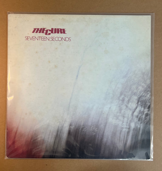 THE CURE - SEVENTEEN SECONDS(UK ORIGINAL 1980 PRESSING ON FICTION RECORDS) SLEEVE - NM / RECORD - NM