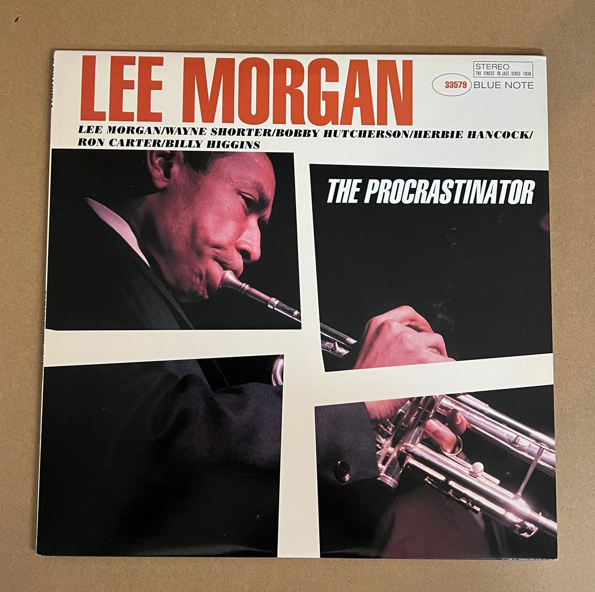LEE MORGAN - THE PROCRASTINATOR(LTD EDITION 1995 REISSUE) SLEEVE -M / VINYL - NM