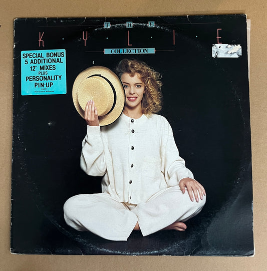 KYLIE MINOGUE - THE KYLIE COLLECTION(5 X ADDITIONAL 12” MIXES + PIN UP POSTER)SLEEVE - VG /  VINYL - VG+