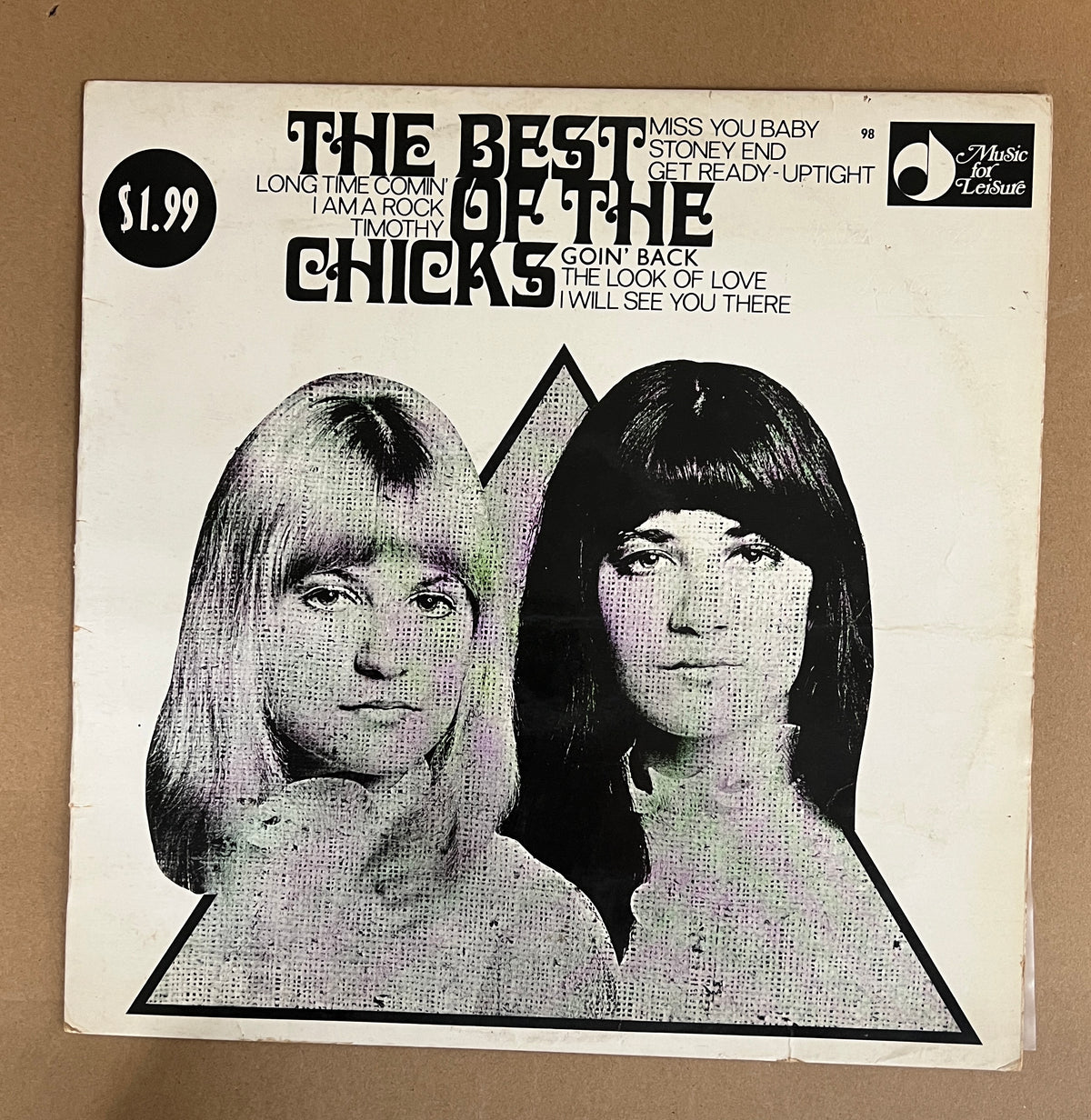 THE CHICKS - BEST OF THE CHICKS SLEEVE - VG / VINYL - VG