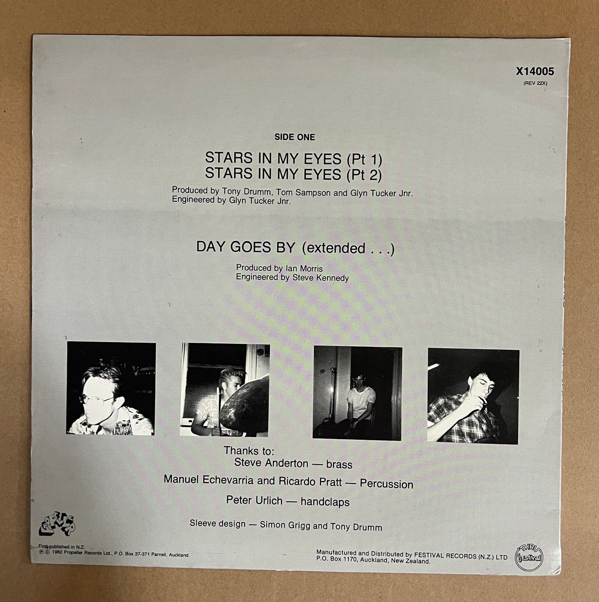 THE SCREAMING MEEMEES - STARS IN MY EYES(LTD EDITION 12”) SLEEVE - NM / VINYL - NM