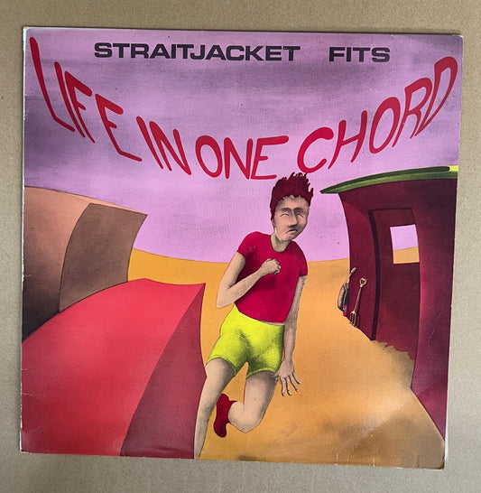 STRAITJACKET FITS - LIFE IN ONE CHORD SLEEV - VG+ / VINYL - NM