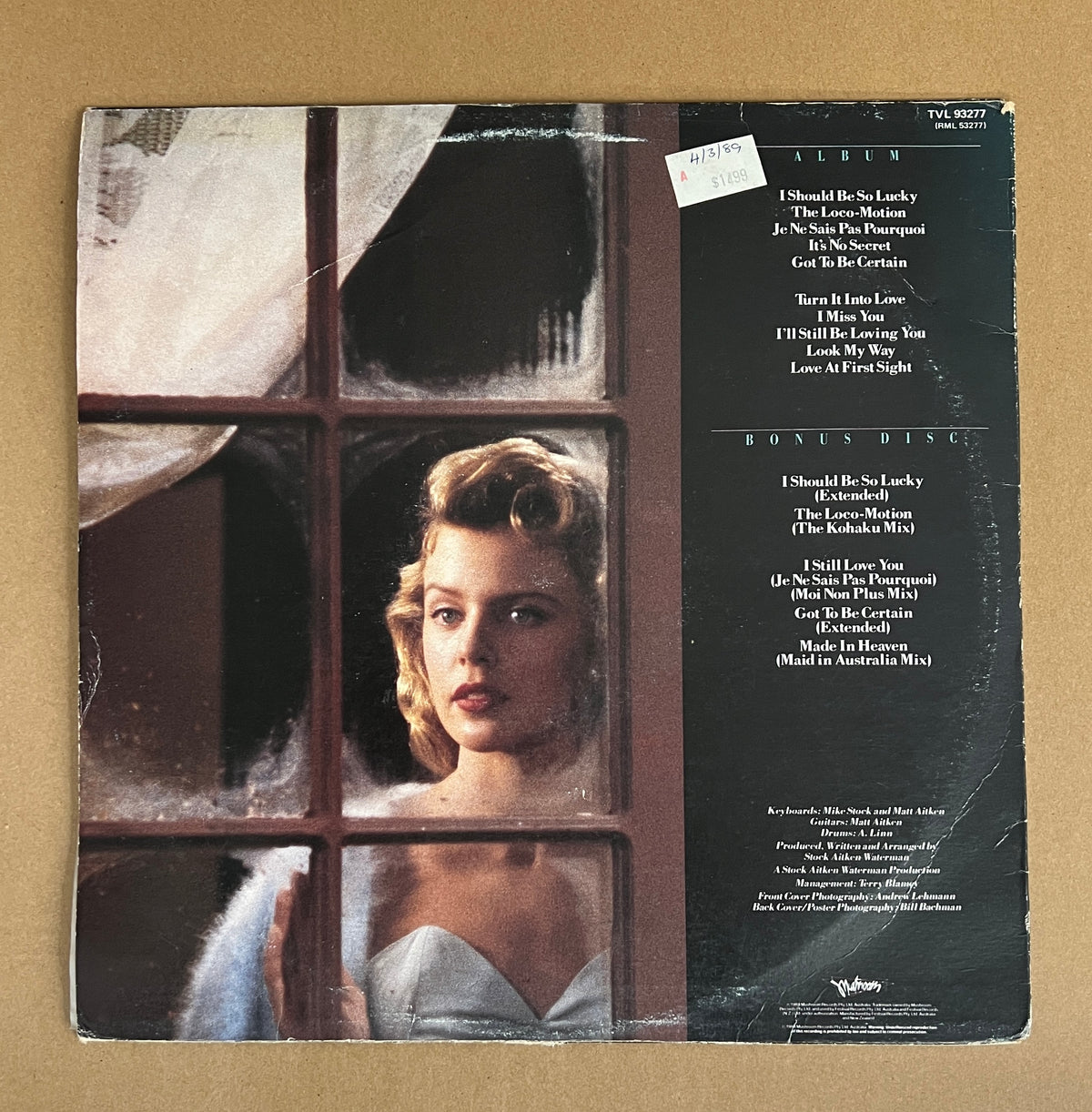 KYLIE MINOGUE - THE KYLIE COLLECTION(5 X ADDITIONAL 12” MIXES + PIN UP POSTER)SLEEVE - VG /  VINYL - VG+