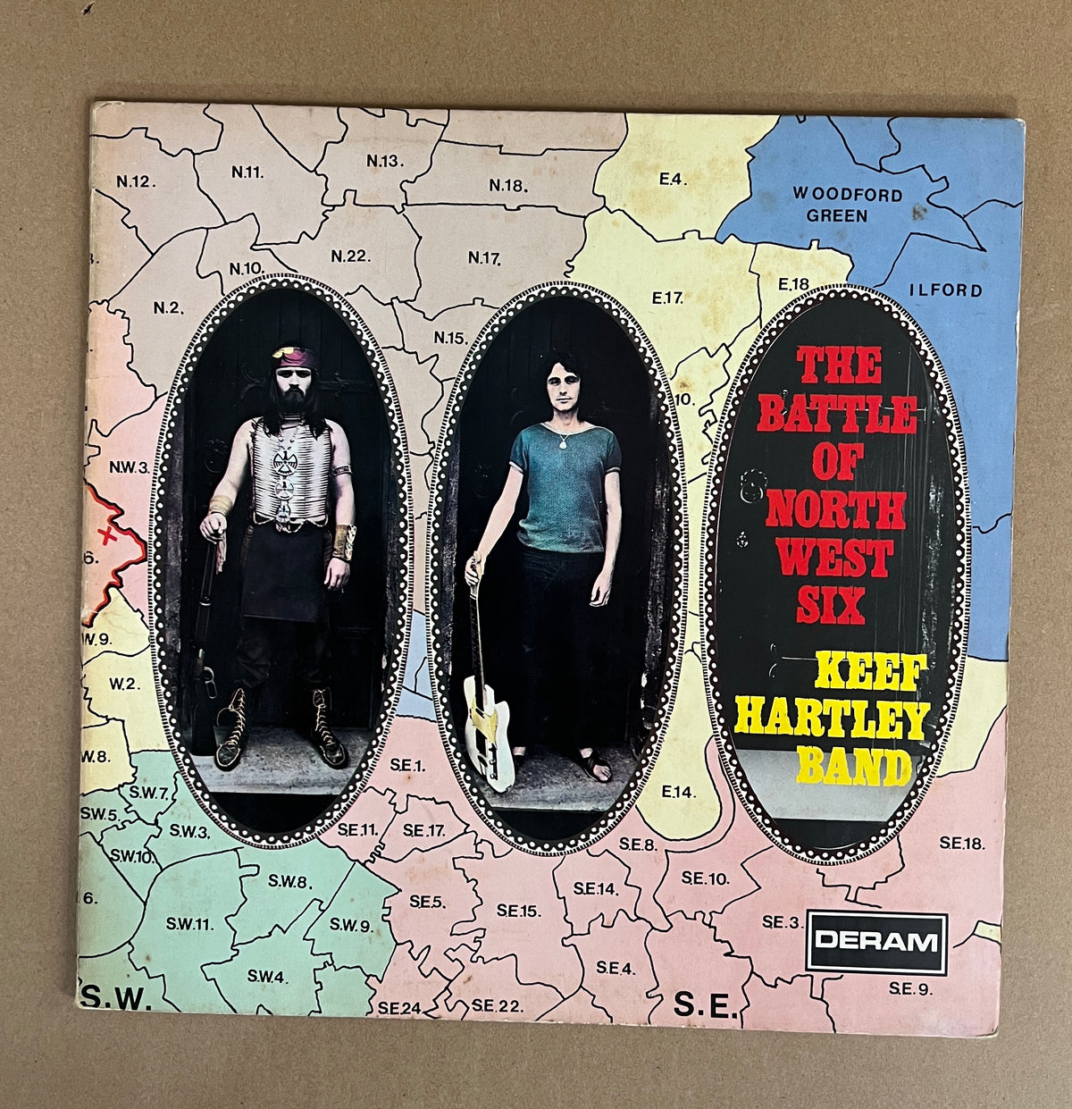 KEEF HARTLEY BAND - THE BATTLE OF NORTH WEST SIX SLEEVE - VG+ /  VINYL - NM