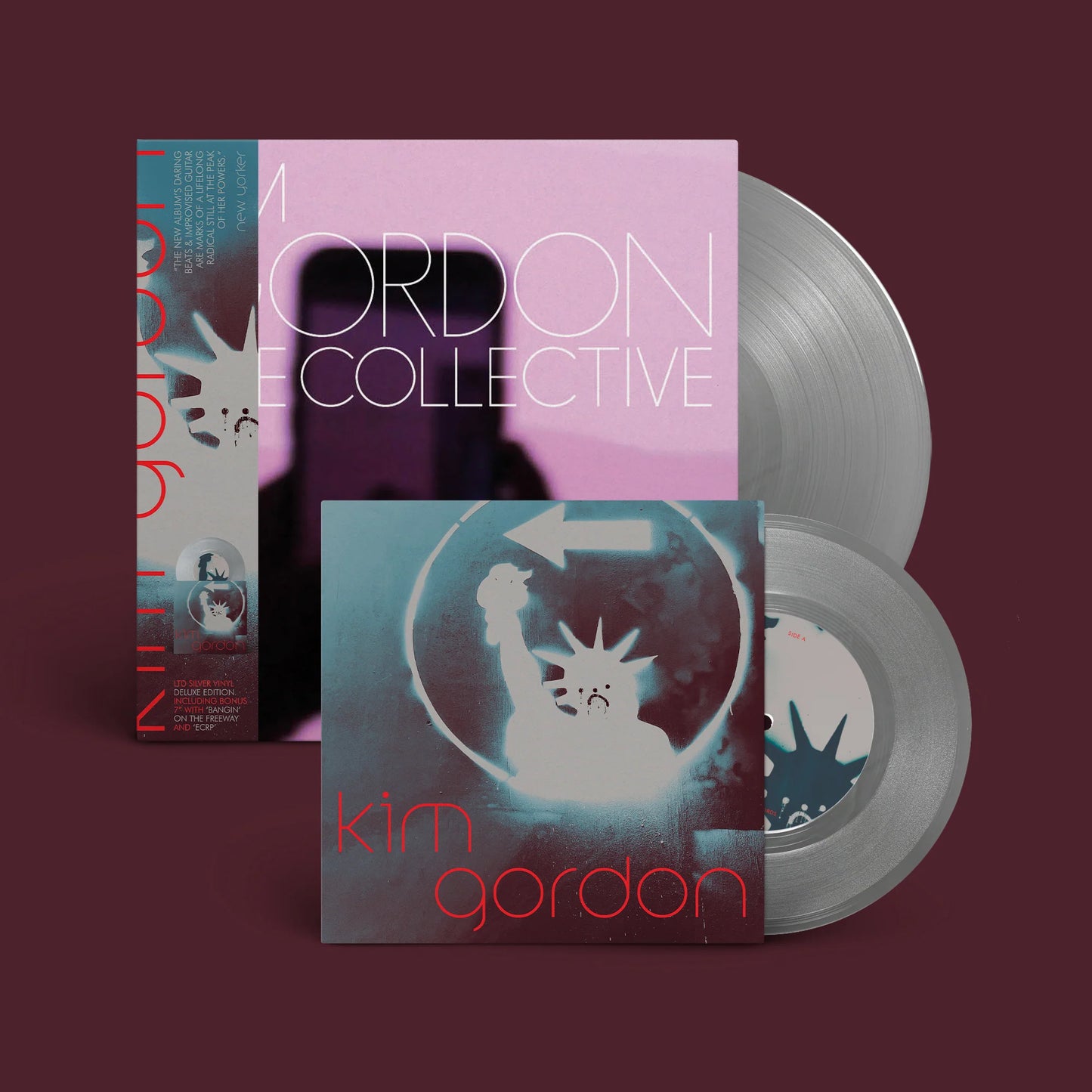 KIM GORDON - THE COLLECTIVE DELUXE VINYL + 7”