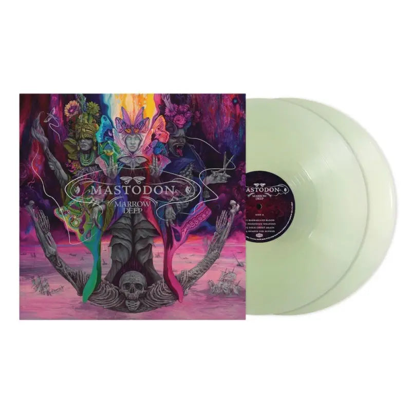 MASTODON - MARROW DEEP(INDIE EXCLUSIVE COKE BOTTLE CLEAR COLOURED VINYL) 2LP