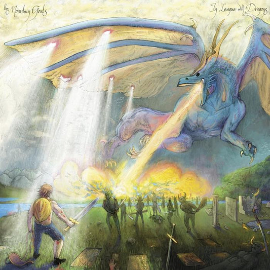 THE MOUNTAIN GOATS - IN LEAGUE WITH DRAGONS 2LP