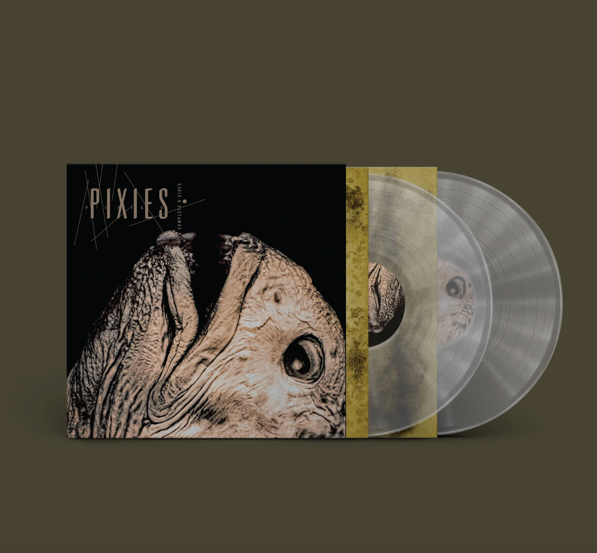 THE PIXIES - COMPLETE B SIDES 1988 TO 1997 2LP(INDIE EXCLUSIVE VERSION - CRYSTAL CLEAR COLOURED VINYL)