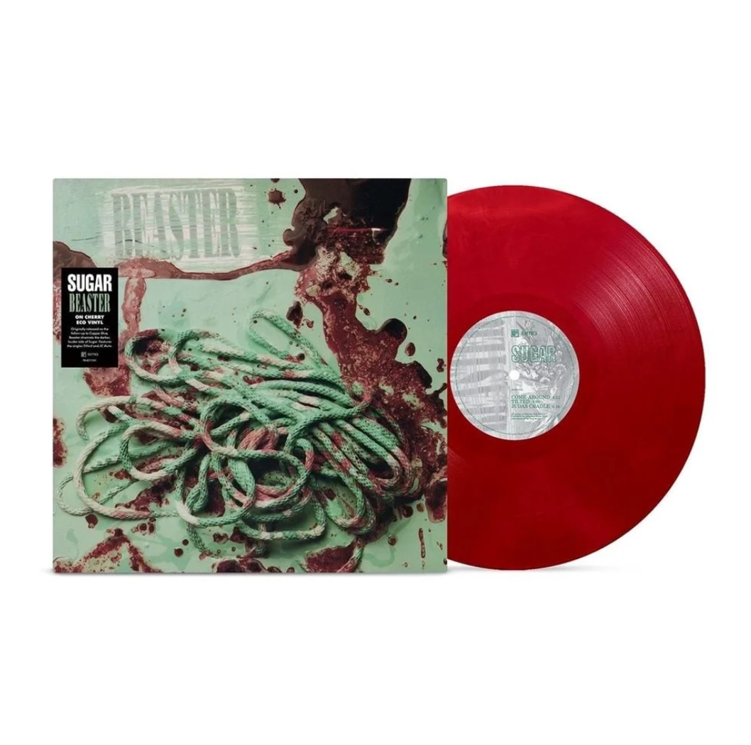 SUGAR - BEASTER(CHERRY COLOURED VINYL)