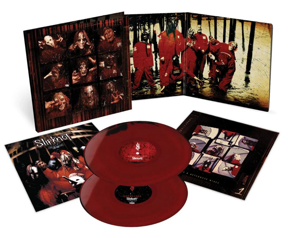 SLIPKNOT - SLIPKNOT 25TH ANNIVERSARY EDITION(LTD BLACK/RED VINYL)