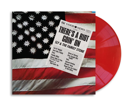 SLY & THE FAMILY STONE - THERE'S A RIOT GOIN' ON; 50TH ANNIVERSARY COLOURED VINYL