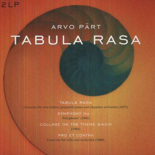 ARVO PART - TABULA RASA SYMPHONY 1 COLLAGE ON A THEME