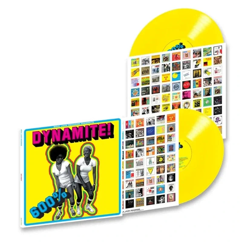VARIOUS ARTISTS - 600% DYNAMITE! SKA, SOUL, ROCKSTEADY, FUNK & DUB IN JAMAICA 2LP