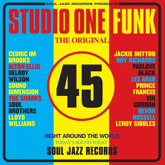 VARIOUS ARTISTS - STUDIO ONE FUNK(CLEAR COLOURED VINYL) 2LP
