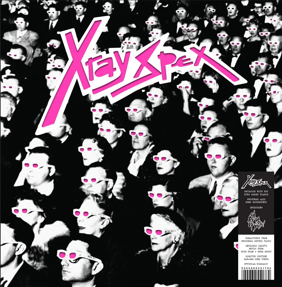X RAY SPEX - OBSESSED WITH YOU(THE EARLY YEARS) NEON PINK COLOURED VINYL