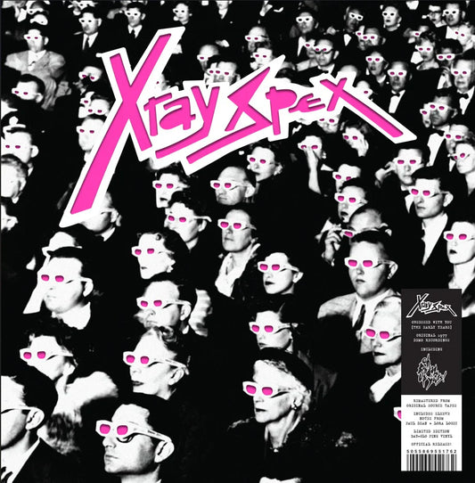 X RAY SPEX - OBSESSED WITH YOU(THE EARLY YEARS) NEON PINK COLOURED VINYL