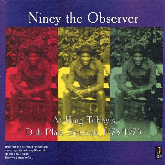 NINEY THE OBSERVER - AT KING TUBBY’S DUB PLATE SPECIALS 1973-1975
