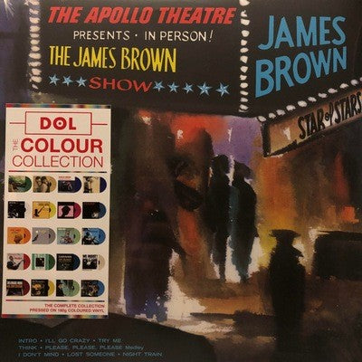 JAMES BROWN & THE FAMOUS FLAMES - LIVE AT THE APOLLO 1962 (CYAN COLOURED VINYL)