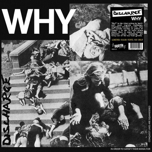 DISCHARGE - WHY(COLOURED VINYL)