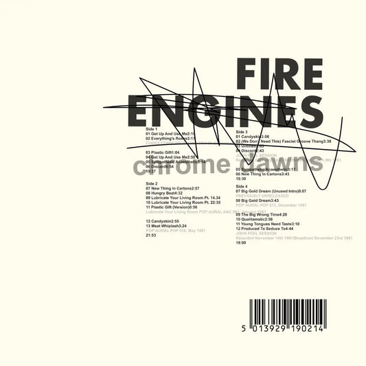 FIRE ENGINES - CHROME DAWNS 2LP