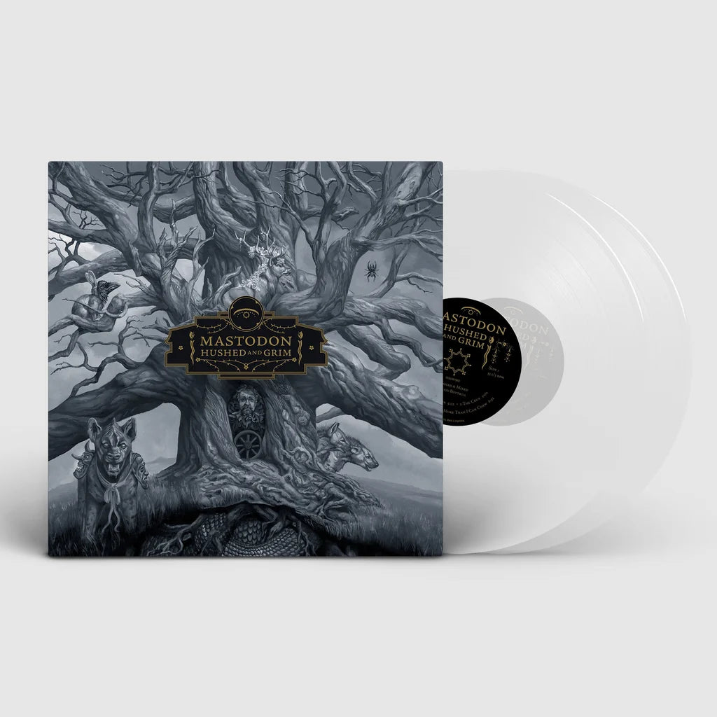 MASTODON - HUSHED AND GRIM 2LP CLEAR COLOURED VINYL
