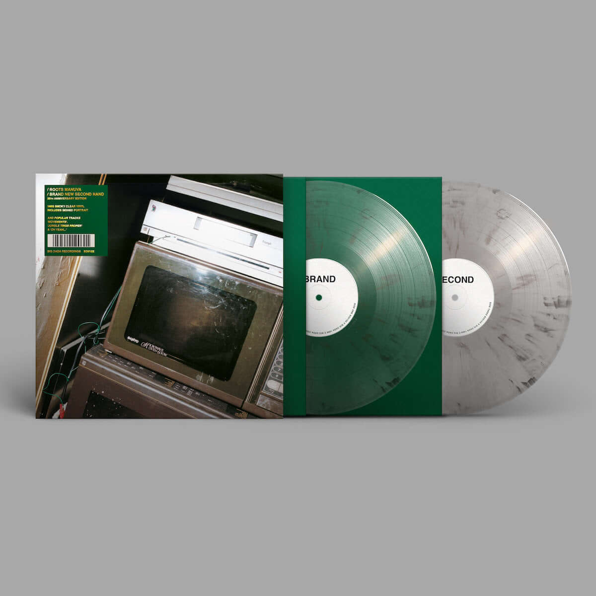 ROOTS MANUVA - BRAND NEW SECONDHAND(25TH ANNIVERSARY EDITION) 2LP