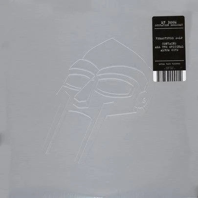 MF DOOM - OPERATION DOOMSDAY 2LP(NOTE THE COVER ON THIS ALBUM IS SLIGHTLY CREASED SO REDUCED PRICE)