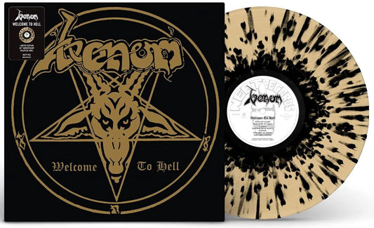 VENOM - WELCOME TO HELL(LTD EDITION SPLATTER COLOURED VINYL)